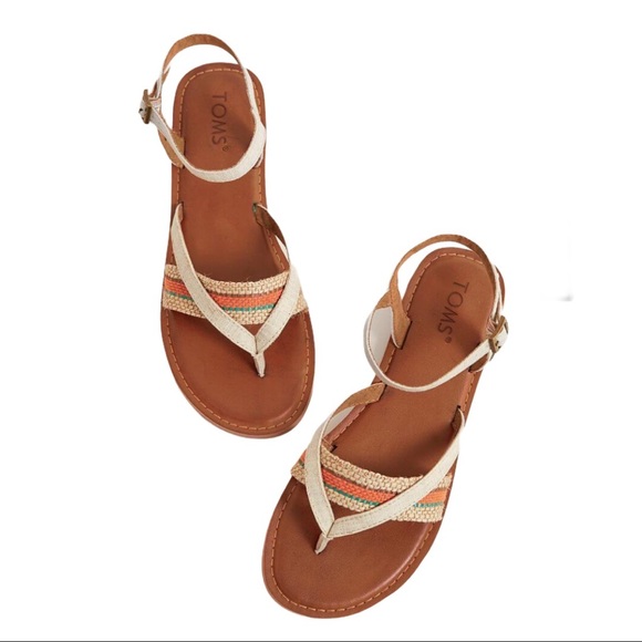 Toms Shoes - NWT Toms Lexi woven thong sandal 7